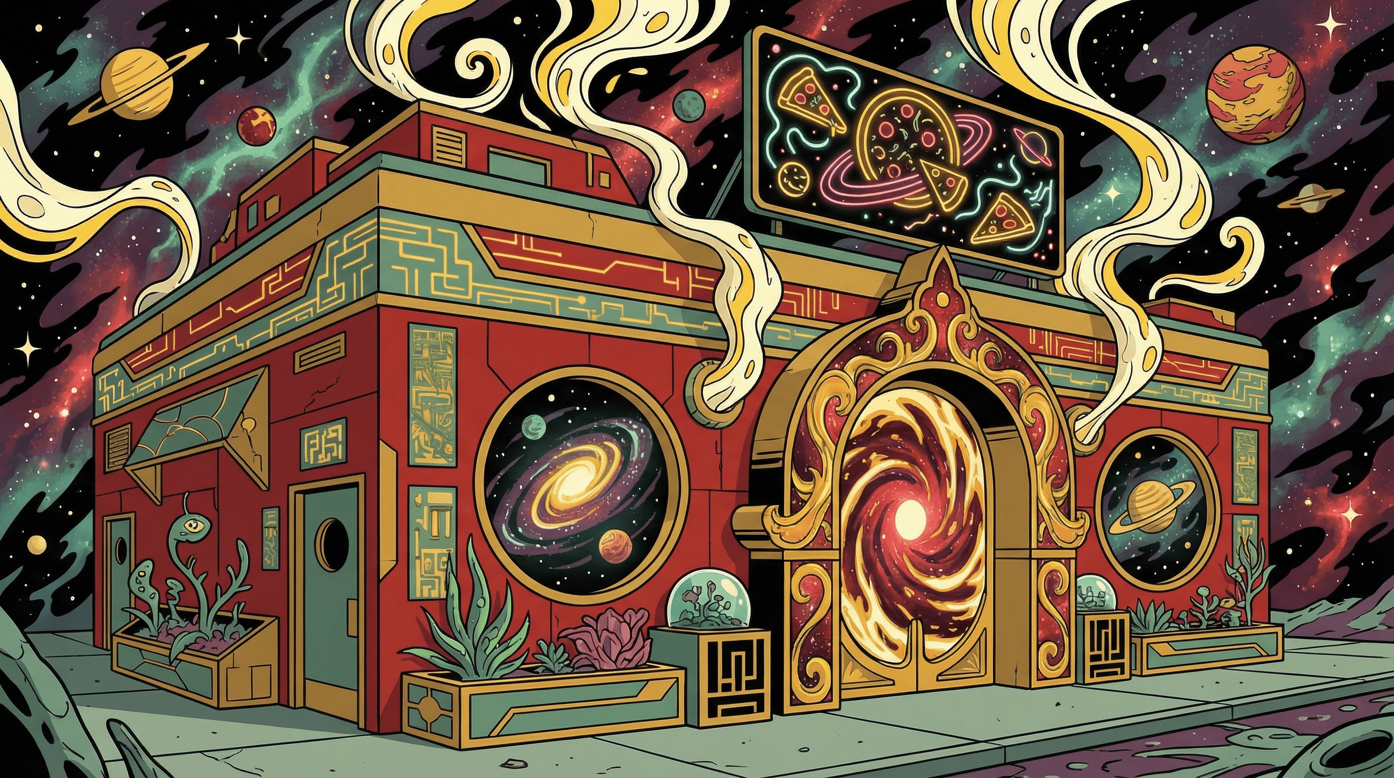 The Pizza Shop