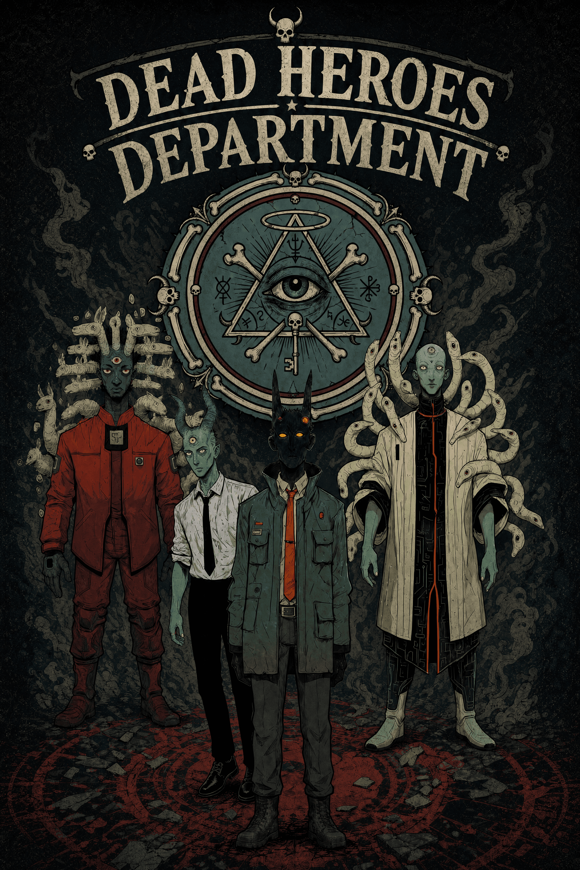 Dead Heroes Department poster