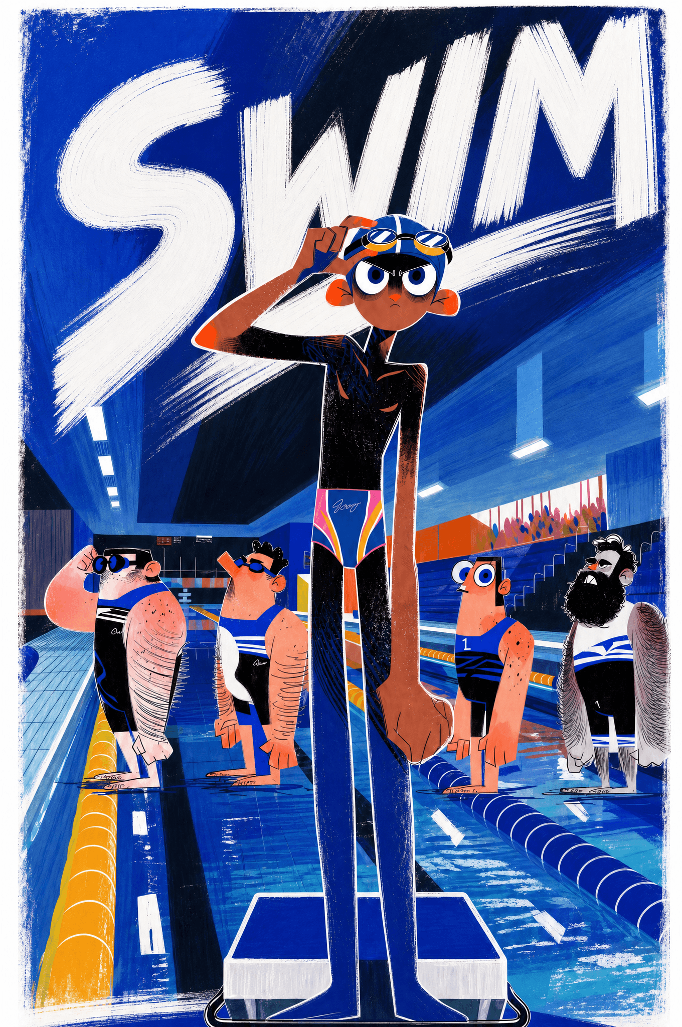 Swim poster